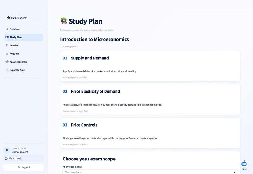 ExamPilot – screenshot 3