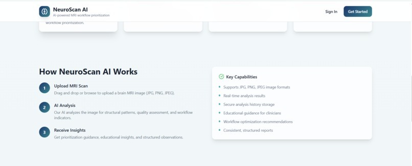 NeuroScan AI – screenshot 2
