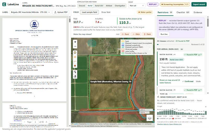 LabelLine – screenshot 1
