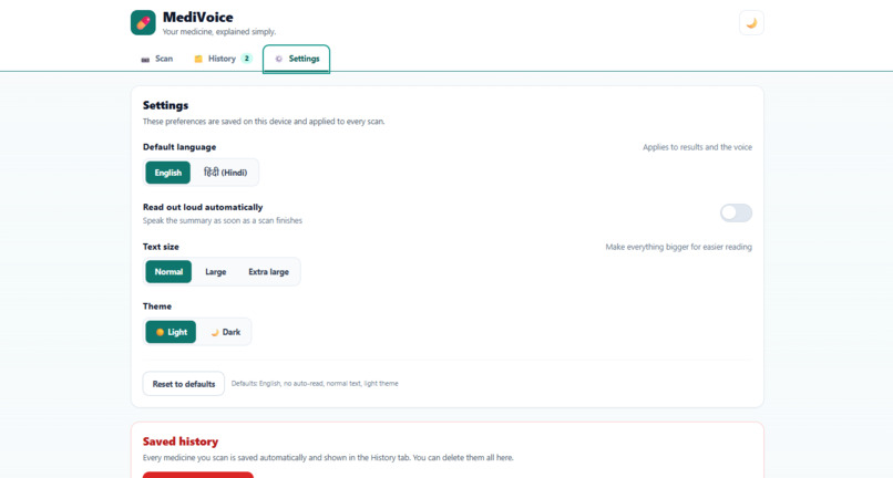 MediVoice – screenshot 2