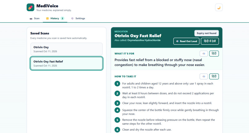 MediVoice – screenshot 3
