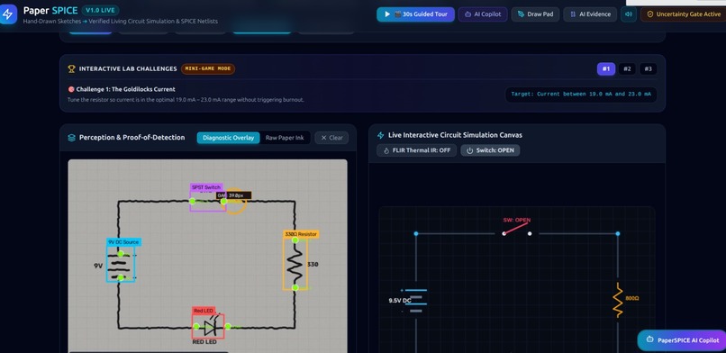 PaperSPICE: AI Circuit Twin – screenshot 3