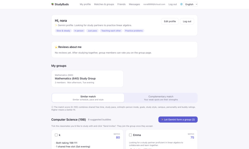 StudyBuds – screenshot 5
