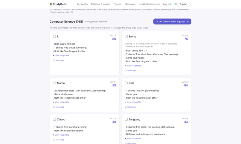 StudyBuds – screenshot 6