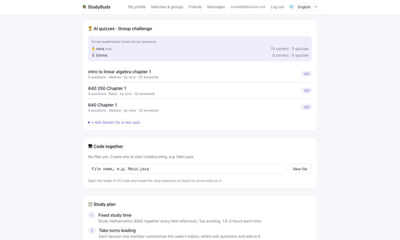 StudyBuds – screenshot 8
