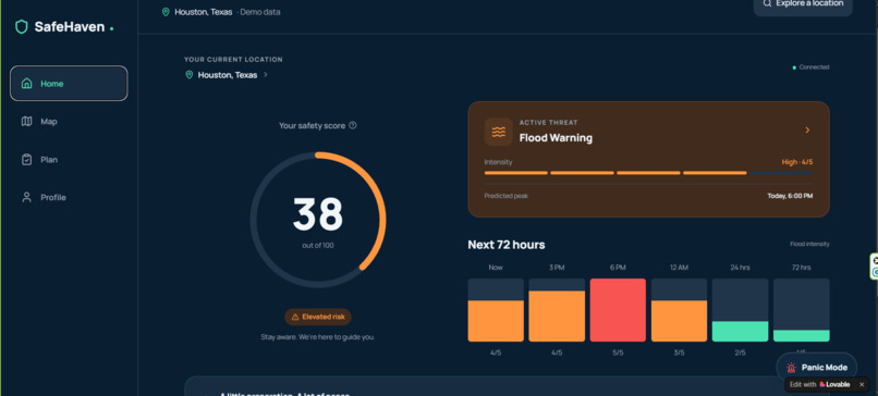 SafeHaven – screenshot 1