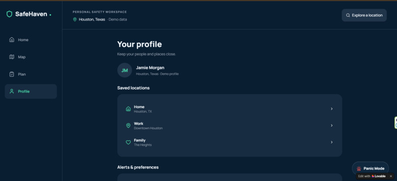 SafeHaven – screenshot 4