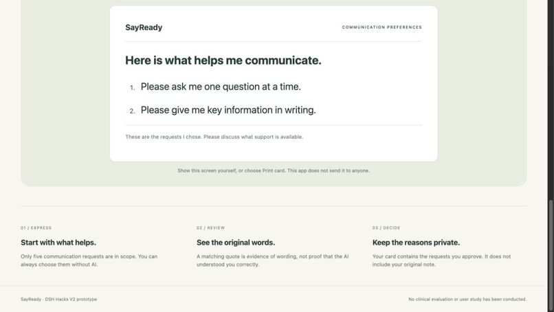 SayReady – screenshot 2