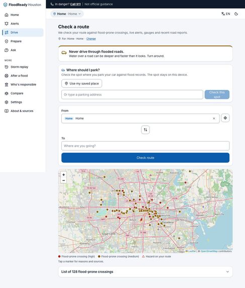 FloodReady Houston – screenshot 1