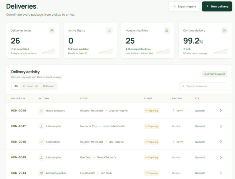 Hospital Drone Network – screenshot 2