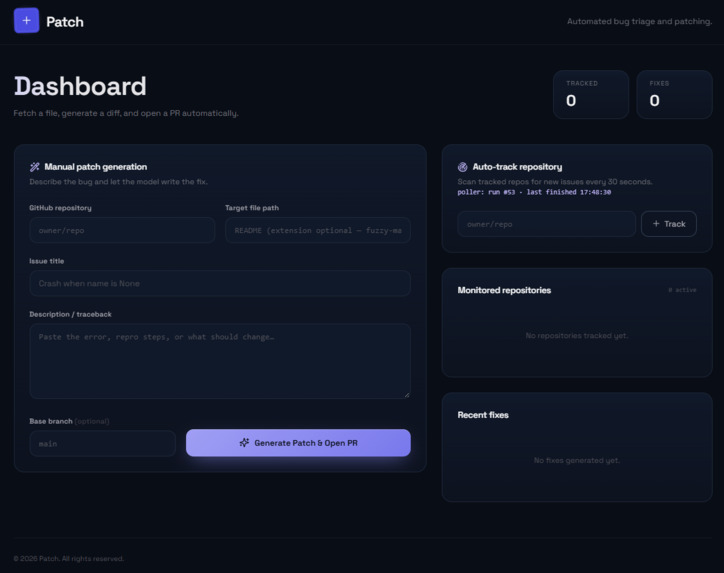Patch – screenshot 2