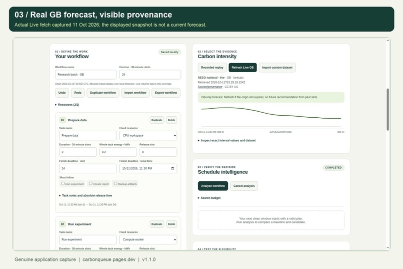 CarbonQueue – screenshot 4