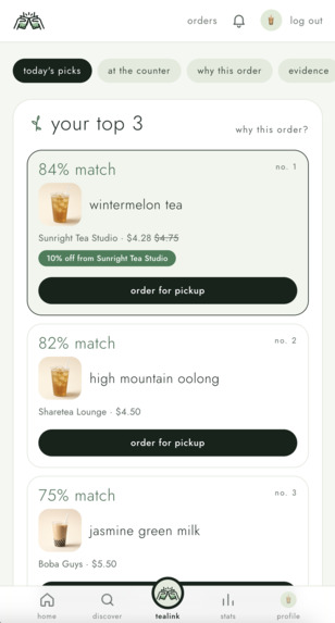tealink – screenshot 5