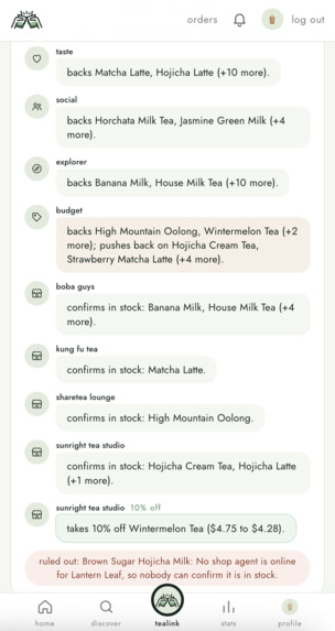 tealink – screenshot 2