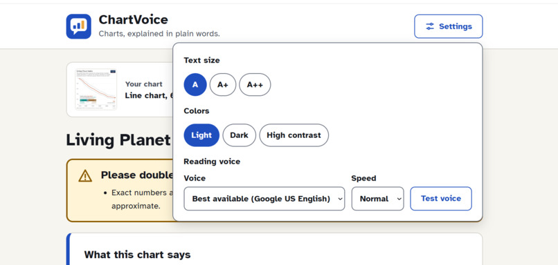 ChartVoice – screenshot 8