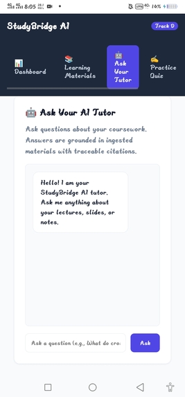 StudyBridge AI – screenshot 2