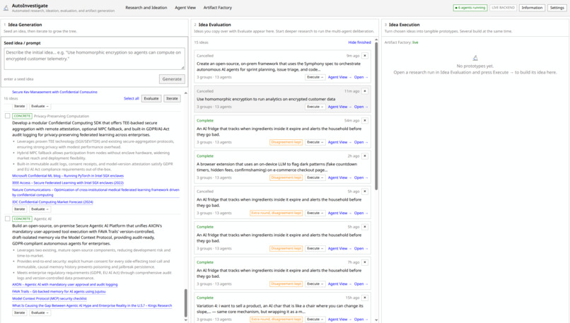 AutoInvestigate – screenshot 1