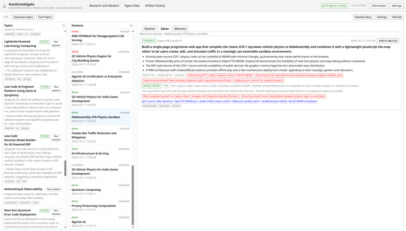 AutoInvestigate – screenshot 3