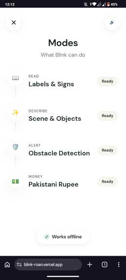Blink – screenshot 1