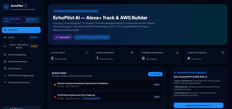 EchoPilot AI – screenshot 1