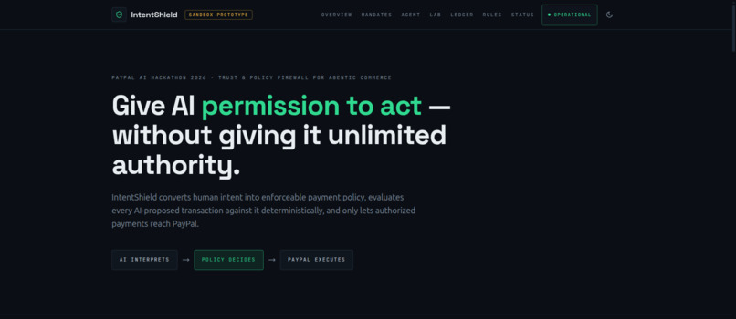 IntentShield – screenshot 1