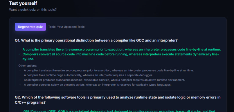 Study Canvas AI – screenshot 2