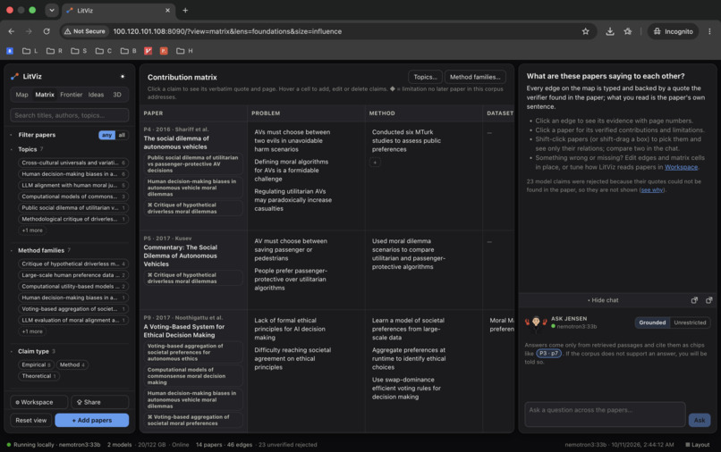 LitViz – screenshot 6