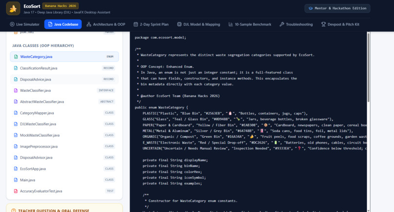 EcoSort – screenshot 1