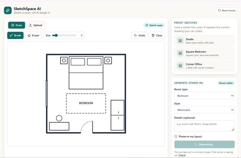 SketchSpace AI – screenshot 1