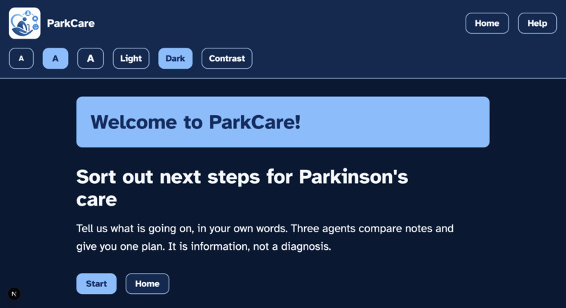 ParkCare AI – screenshot 1