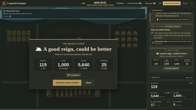 Council of Sumer – screenshot 2