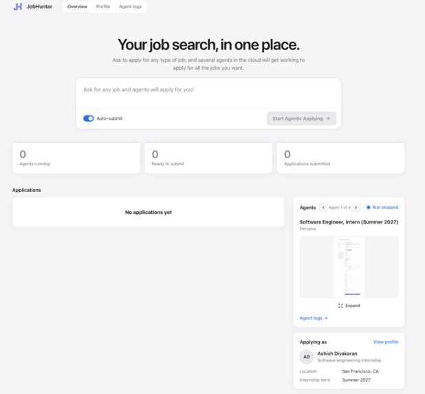 JobHunter – screenshot 1