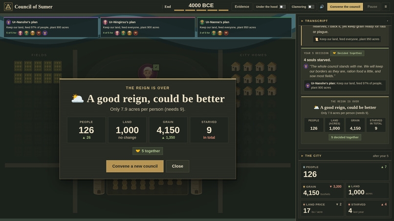 Council of Sumer – screenshot 2