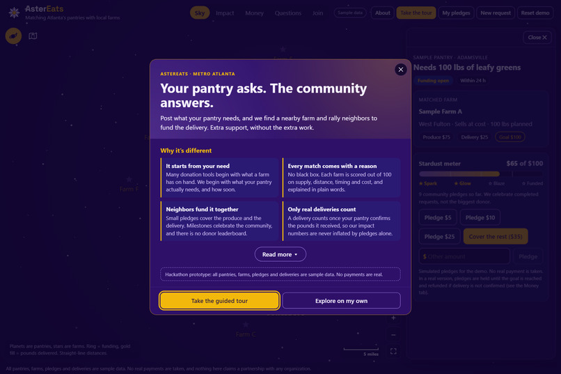 AsterEats – screenshot 6