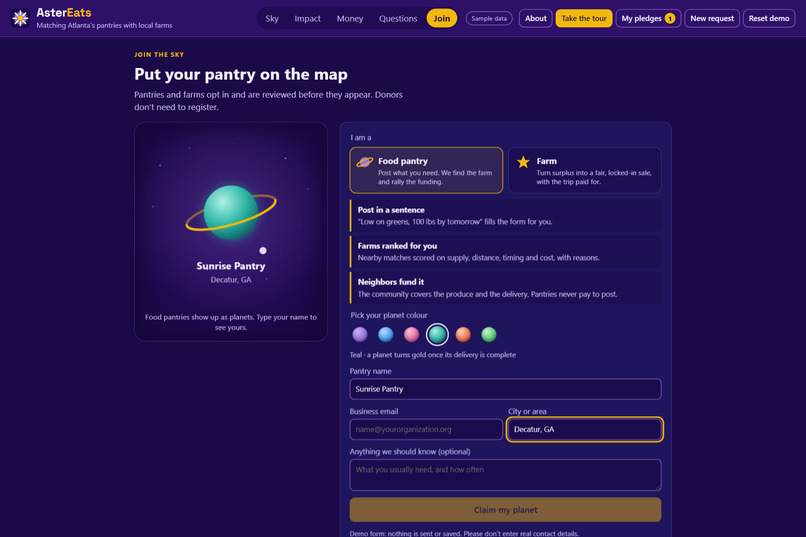 AsterEats – screenshot 7