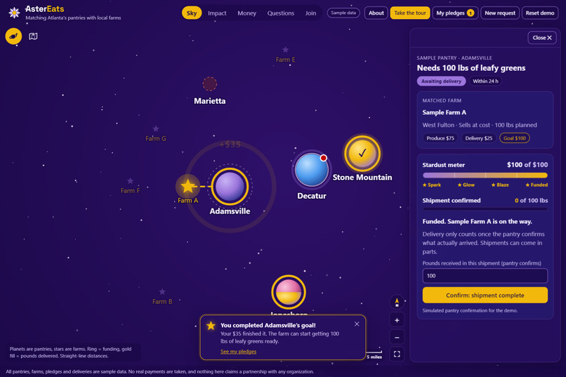 AsterEats – screenshot 9
