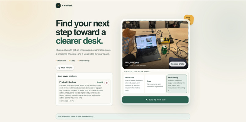 ClearDesk – screenshot 2