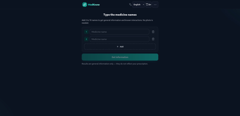 Medknow – screenshot 1