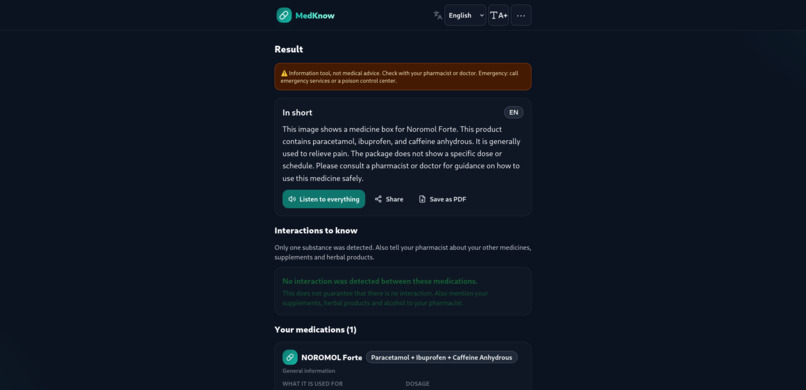 Medknow – screenshot 2