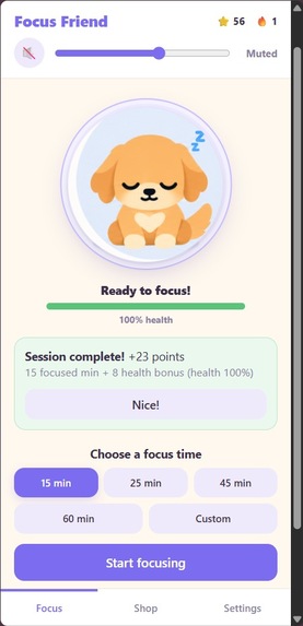 Focus Friend – screenshot 5