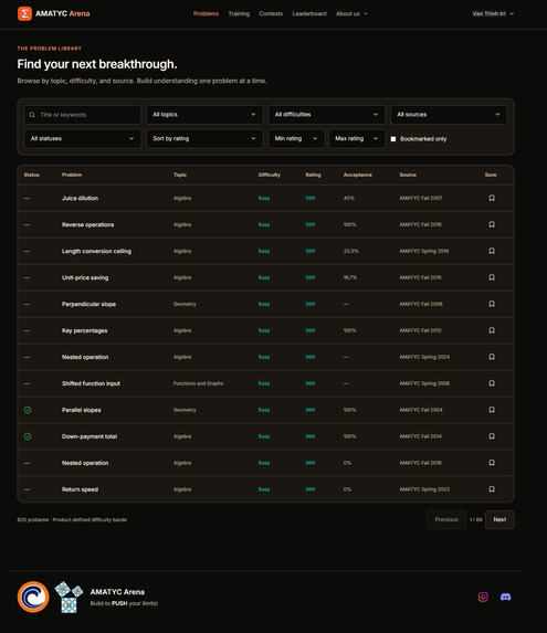 AMATYC Arena – screenshot 3