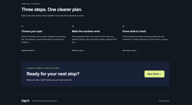 CityFit – screenshot 2