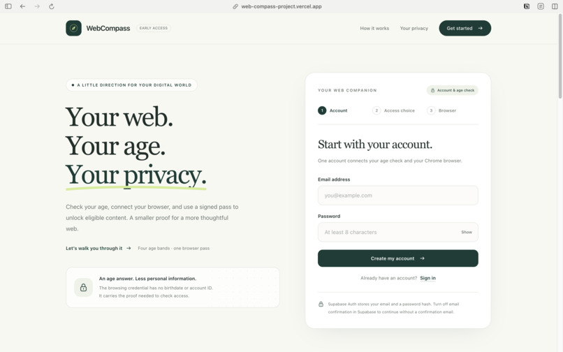 WebCompass – screenshot 5