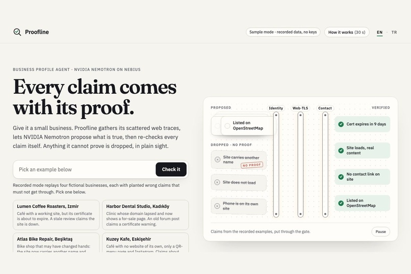 Proofline – screenshot 3