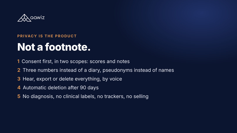 Aawiz Voice Check-in – screenshot 4