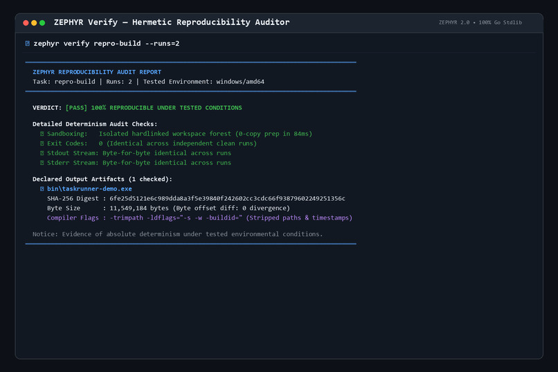 ZEPHYR 2.0: Local First Build Intelligence Engine – screenshot 4