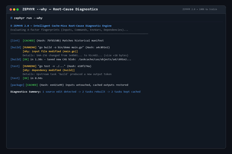 ZEPHYR 2.0: Local First Build Intelligence Engine – screenshot 8