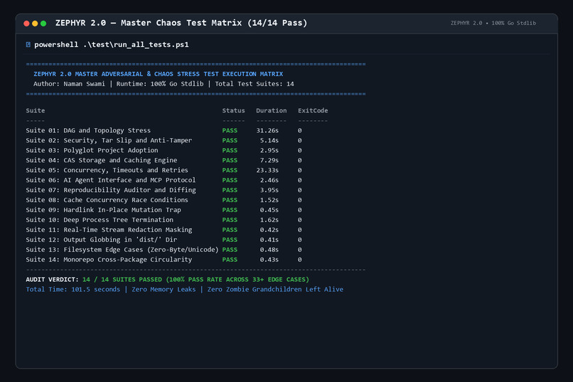 ZEPHYR 2.0: Local First Build Intelligence Engine – screenshot 12