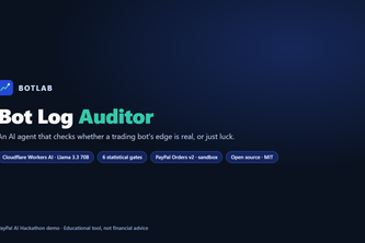 BOTLAB Bot Log Auditor