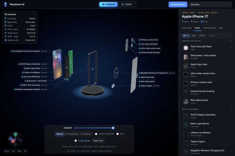 Teardown AI – screenshot 2